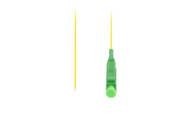 Lanberg FP-LCAP-SE11-0020-YE Monomódusú LC/APC optikai pigtail kábel 2m
