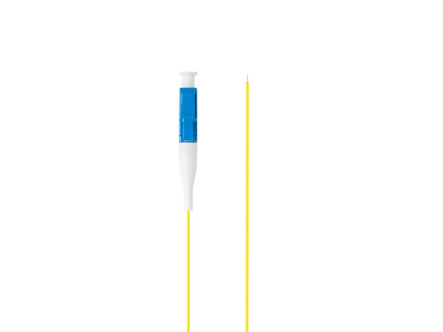 Lanberg FP-LCUP-SE11-0020-YE Monomódusú LC/UPC optikai pigtail kábel 2m