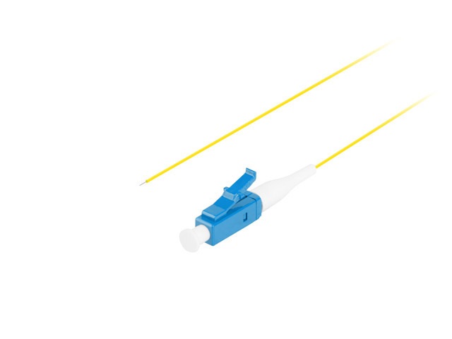 Lanberg FP-LCUP-SE11-0020-YE Monomódusú LC/UPC optikai pigtail kábel 2m
