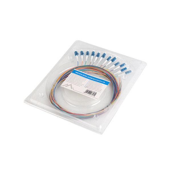 Lanberg FP-LCUP-SS21-1202-MC Monomódusú LC/UPC optikai pigtail kábel 2m 12db/csomag