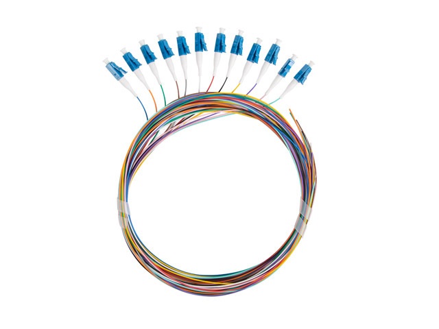 Lanberg FP-LCUP-SS21-1202-MC Monomódusú LC/UPC optikai pigtail kábel 2m 12db/csomag