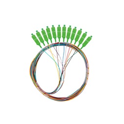 Lanberg FP-SCAP-SE21-1202-MC Monomódusú SC/APC optikai pigtail kábel 2m 12db/csomag