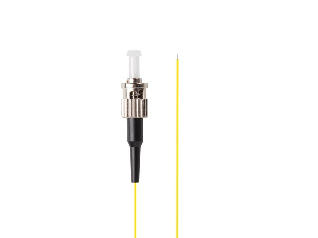 Lanberg FP-STUP-SE11-0020-YE Monomódusú ST/UPC optikai pigtail kábel 2m