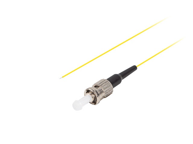 Lanberg FP-STUP-SE11-0020-YE Monomódusú ST/UPC optikai pigtail kábel 2m