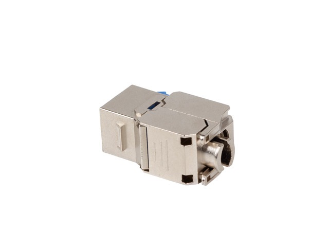 Lanberg KSF6-4000 Cat.6 FTP árnyékolt szerszám nélkül szerelhető Keystone Jack