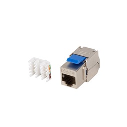 Lanberg KSF6-4000 Cat.6 FTP árnyékolt szerszám nélkül szerelhető Keystone Jack