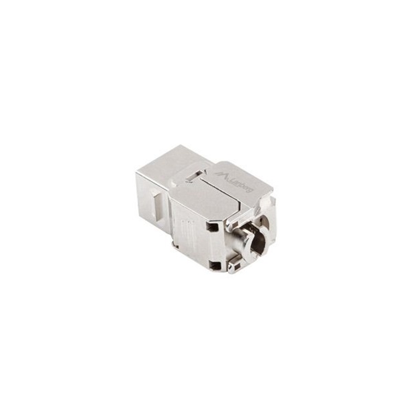 Lanberg KSF7-2000 Cat.7 FTP 180°-os szerszám nélkül szerelhető árnyékolt RJ45 Keystone jack
