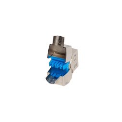 Lanberg KSF8-4000 Cat.8.1 FTP árnyékolt szerszám nélkül szerelhető Keystone Jack