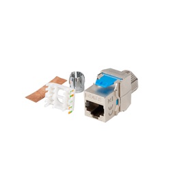 Lanberg KSF8-4000 Cat.8.1 FTP árnyékolt szerszám nélkül szerelhető Keystone Jack