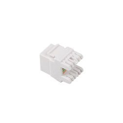 Lanberg KSU6-1000 Cat.6 UTP 180°-os betűzős árnyékolatlan RJ45 Keystone jack