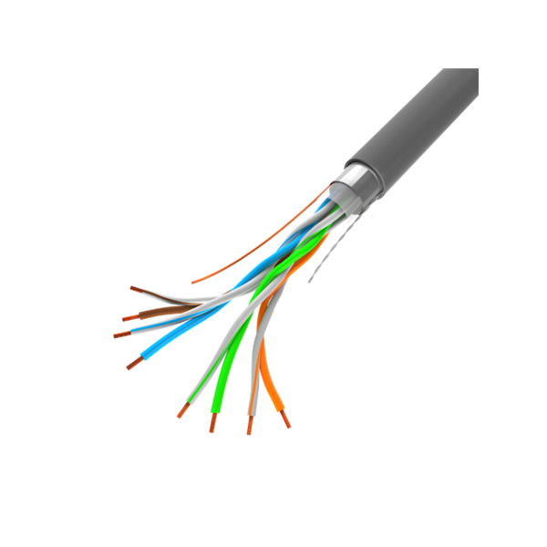 Lanberg LCF5-10CC-0305-S FTP CCA 1Gb/s 100MHz 305m árnyékolatlan réz bevonatú alumínium fali kábel