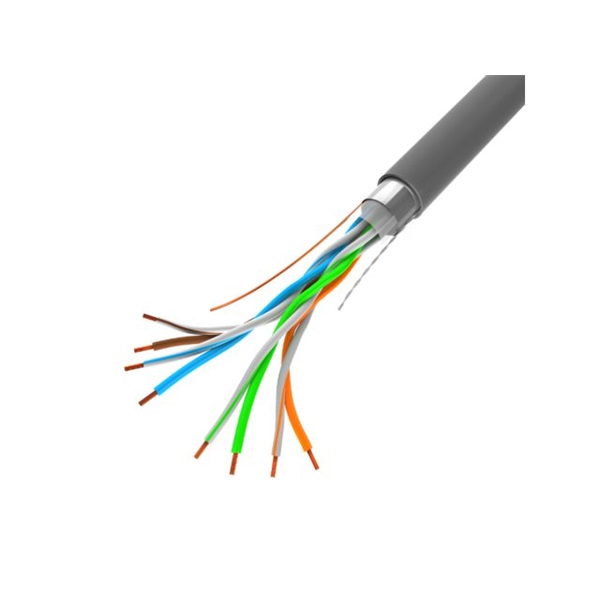 Lanberg LCF5-11CU-0305-S Cat.5e F/UTP AWG24 Eca PVC 305m árnyékolt szürke fali kábel