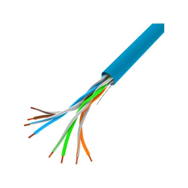 Lanberg LCU5-12CU-0305-B Cat.5e U/UTP AWG24 PVC CU 305m árnyékolatlan kék fali kábel