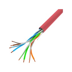 Lanberg LCU5-12CU-0305-R Cat.5e U/UTP AWG24 PVC CU 305m árnyékolatlan piros fali kábel