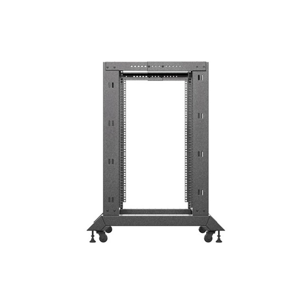 Lanberg OR01-6818-B 19" 18U SZÉL:600mm MÉLY:800mm MAG:981mm lapraszerelt fekete rack keret