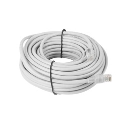Lanberg PCF5-10CC-2000-S Cat.5e F/UTP PVC CCA árnyékolt réz bevonatú alumínium szürke patch kábel 20m