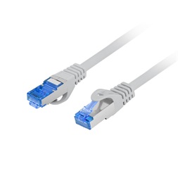 Lanberg PCF6A-10CC-2000-S Cat.6A S/FTP CCA AWG26 LSZH árnyékolt szürke patch kábel 20m