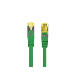 Lanberg PCF6A-10CU-0025-G Cat.6A S/FTP AWG27 LSZH árnyékolt zöld patch kábel 0,25m
