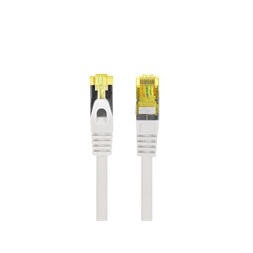 Lanberg PCF6A-10CU-0100-S Cat.6A S/FTP AWG27 LSZH árnyékolt szürke patch kábel 1m