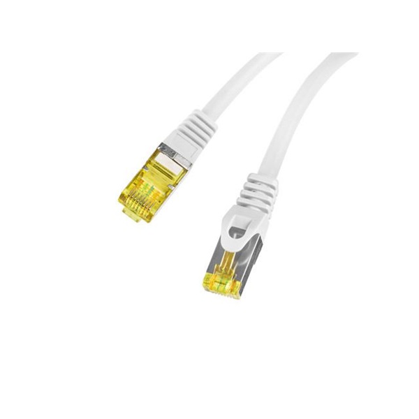Lanberg PCF6A-10CU-0200-S Cat.6A S/FTP AWG27 LSZH árnyékolt szürke patch kábel 2m