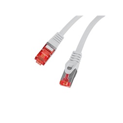 Lanberg PCF6-10CU-0025-S Cat.6 F/UTP AWG26 LSZH árnyékolt szürke patch kábel 0,25m
