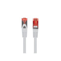 Lanberg PCF6-10CU-0025-S Cat.6 F/UTP AWG26 LSZH árnyékolt szürke patch kábel 0,25m