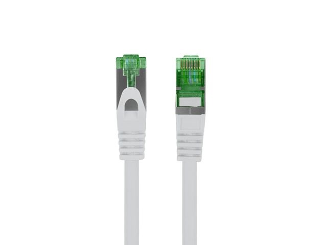 Lanberg PCF7-10CU-0050-S Cat.7 S/FTP AWG26 LSZH árnyékolt szürke patch kábel 0,5m
