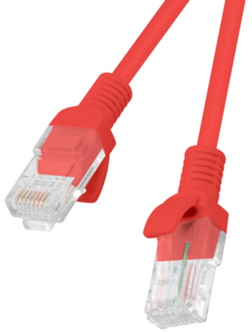 Lanberg PCU5-10CC-0200-R UTP Cat.5e Patch kábel 2m piros