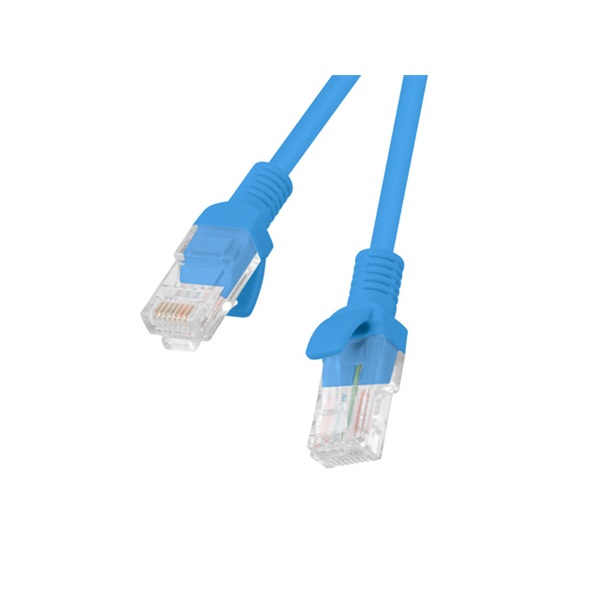 Lanberg PCU5-10CC-0300-B Cat.5e U/UTP PVC CCA árnyékolatlan réz bevonatú alumínium kék patch kábel 3m