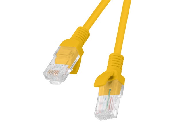 Lanberg PCU5-10CC-0300-O Cat.5e U/UTP PVC CCA árnyékolatlan réz bevonatú alumínium narancs patch kábel 3m
