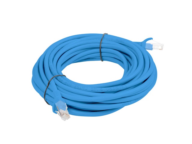 Lanberg PCU5-10CC-0500-B Cat.5e U/UTP PVC CCA árnyékolatlan réz bevonatú alumínium kék patch kábel 5m