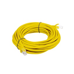 Lanberg PCU5-10CC-0500-Y Cat.5e U/UTP PVC CCA árnyékolatlan réz bevonatú alumínium sárga patch kábel 5m