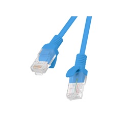 Lanberg PCU5-10CC-1000-B Cat.5e U/UTP PVC CCA árnyékolatlan réz bevonatú alumínium kék patch kábel 10m