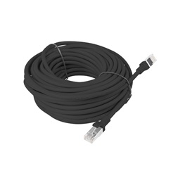 Lanberg PCU5-10CC-1500-BK Cat.5e U/UTP PVC CCA árnyékolatlan réz bevonatú alumínium fekete patch kábel 15m