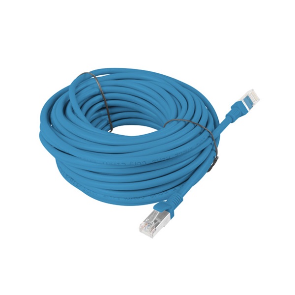 Lanberg PCU5-10CC-1500-B Cat.5e U/UTP PVC CCA árnyékolatlan réz bevonatú alumínium kék patch kábel 15m