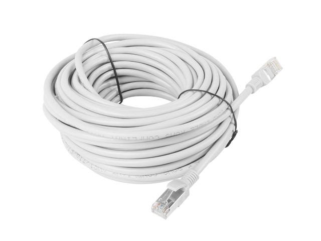 Lanberg PCU5-10CC-1500-S Cat.5e U/UTP PVC CCA árnyékolatlan réz bevonatú alumínium szürke patch kábel 15m