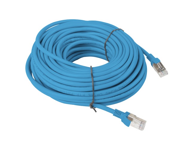 Lanberg PCU5-10CC-2000-B Cat.5e U/UTP PVC CCA árnyékolatlan réz bevonatú alumínium kék patch kábel 20m