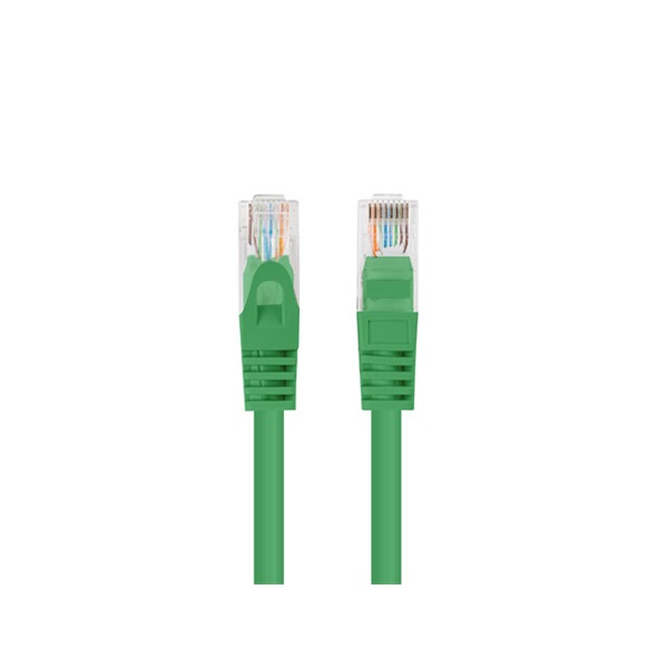 Lanberg PCU5-10CC-2000-G Cat.5e U/UTP PVC CCA árnyékolatlan réz bevonatú alumínium zöld patch kábel 20m