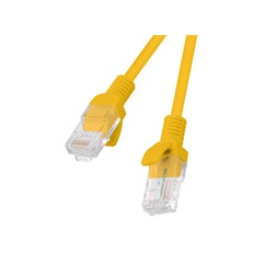 Lanberg PCU6-10CC-0200-O Cat.6 U/UTP PVC CCA árnyékolatlan réz bevonatú alumínium narancs patch kábel 2m