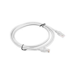 Lanberg PCU6-10CC-0200-S Cat.6 U/UTP PVC CCA árnyékolatlan réz bevonatú alumínium szürke patch kábel 2m