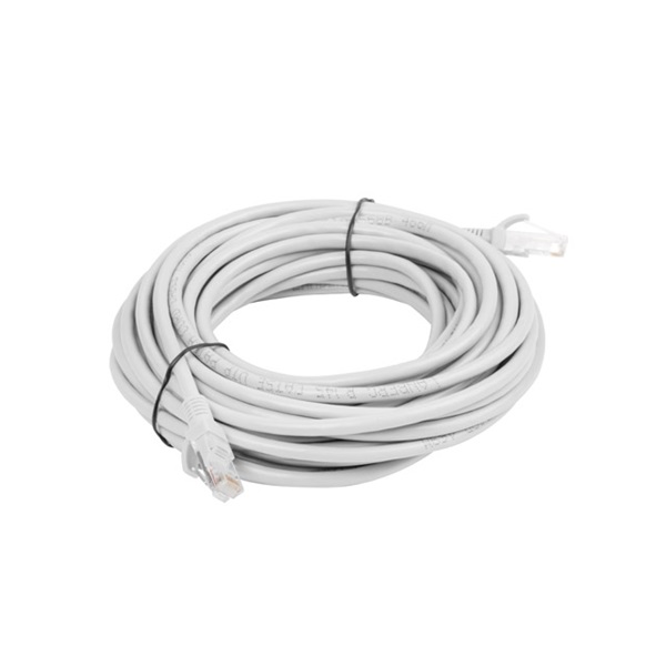 Lanberg PCU6-10CC-0500-S Cat.6 U/UTP PVC CCA árnyékolatlan réz bevonatú alumínium szürke patch kábel 5m