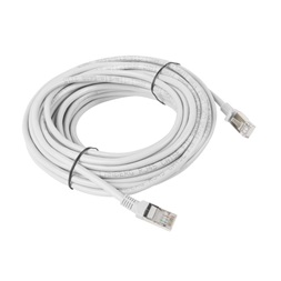 Lanberg PCU6-10CC-1000-S Cat.6 U/UTP PVC CCA árnyékolatlan réz bevonatú alumínium szürke patch kábel 10m