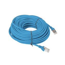 Lanberg PCU6-10CC-2000-B Cat.6 U/UTP PVC CCA árnyékolatlan réz bevonatú alumínium kék patch kábel 20m