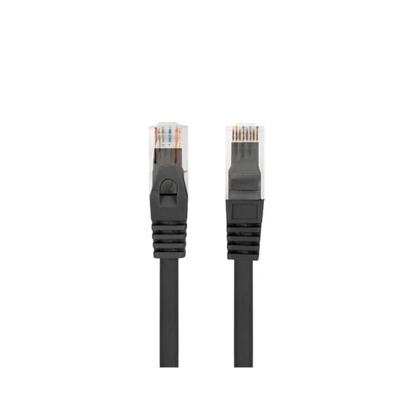 Lanberg PCU6-10CU-0150-BK Cat.6 U/UTP AWG26 LSZH árnyékolatlan fekete patch kábel 1,5m