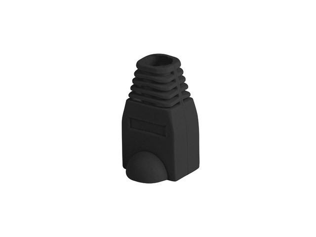 Lanberg PLB-1000-BK Rj45 fekete törésgátló 100db/csomag