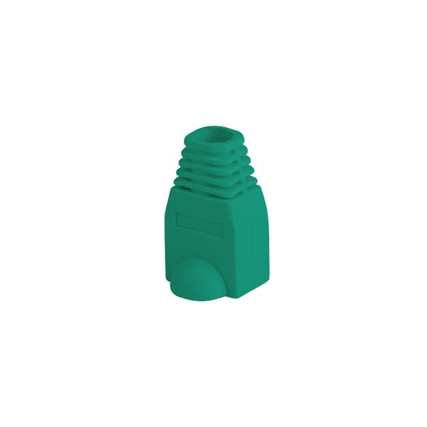 Lanberg PLB-1000-G Rj45 zöld törésgátló 100db/csomag