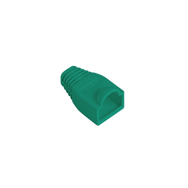 Lanberg PLB-1000-G Rj45 zöld törésgátló 100db/csomag