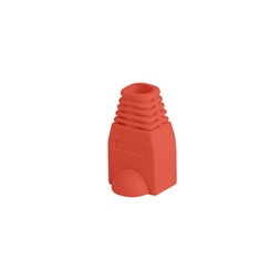 Lanberg PLB-1000-R Rj45 piros törésgátló 100db/csomag