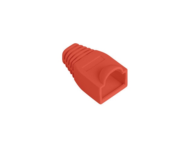 Lanberg PLB-1000-R Rj45 piros törésgátló 100db/csomag