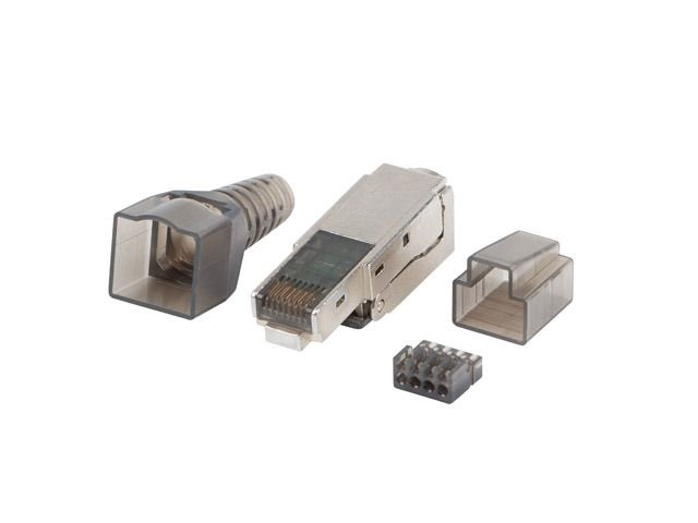 Lanberg PLSA-6000TL Cat.6A FTP szerszám nélkül szerelhető csatlakozó